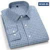 Young Men's Casual Long-Sleeved Shirt Patchwork Button Collar New Spring Autumn Collection 100% Breathable Cotton Twill Anti-UV