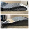 Memory Foam Eye Lash Sheets Beauty Luxury Eyelash Extension Curved Cover Salon Lash Bed Mattress Topper Memory Foam Lash Bed