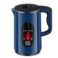 Automatic Led Temperature Electric Kettle, Constant Temperature, Household Smart Boiling, Anti-Scalding, Stainless Steel 3L