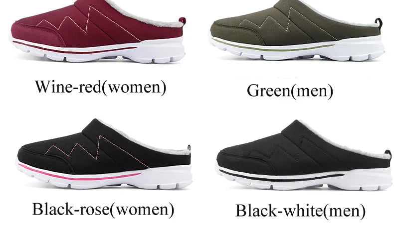 Winter Men Women Plush Slippers Home Indoor Warm House Cotton Shoes Room Lightweight Plus Big Size 47 48 49 Cheap Dropshipping