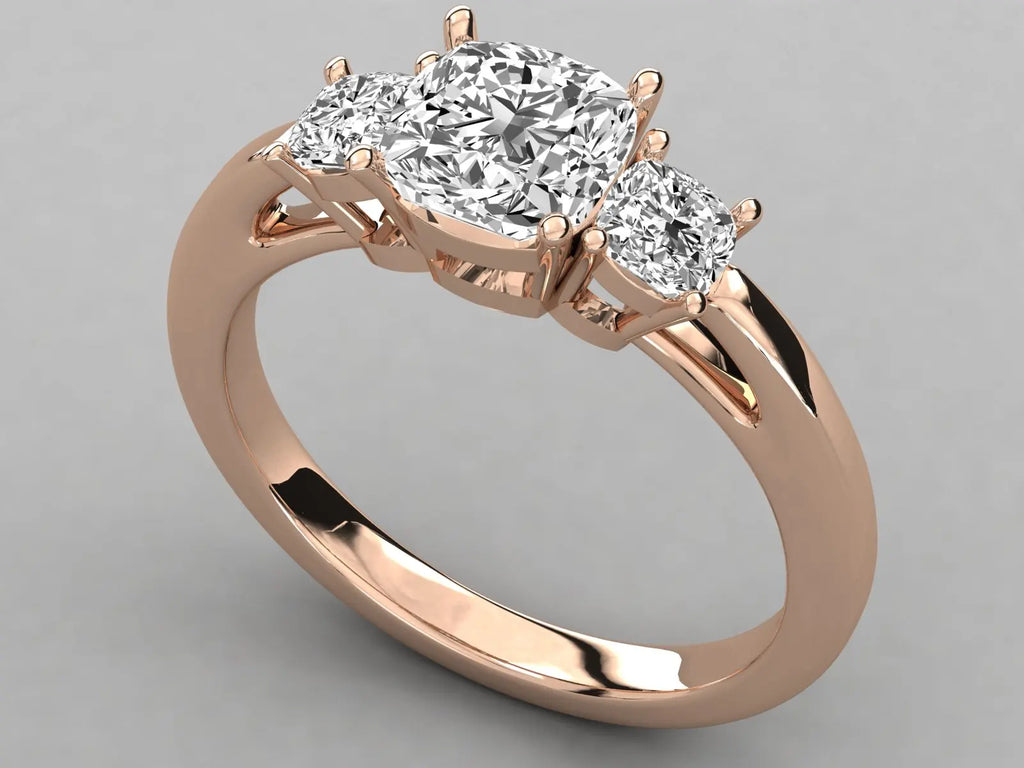 Buy KRISHNAM JEWELS Third Party Certified Natural High Quality Solitaire Diamond Ring Trendy Design Women Wedding Anniversary