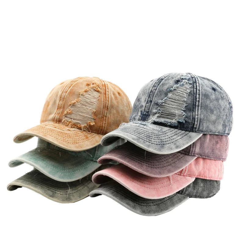 Wholesale Hat Unisex Sports Cap Warm Baseball Style Custom Logo Embroidery OEM Winter Washed Cotton Dad Sports people