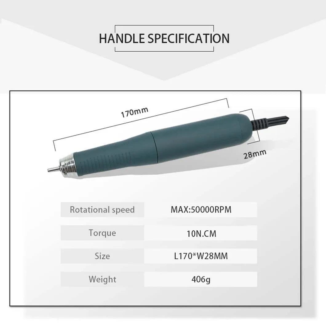 2086 200W 50000RPM Handheld Prosthesis Tooth Grinding Tools