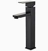 Cheap Price Classic Style Mounted Square Design Hot and Cold Water Taps Wash Basin Faucet Bathroom Tap Stainless Steel Faucets