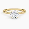 Starsgem Diamante De Bijoux Custom 10K Yellow Gold Engagement 1ct Lab Grown Diamond Rings