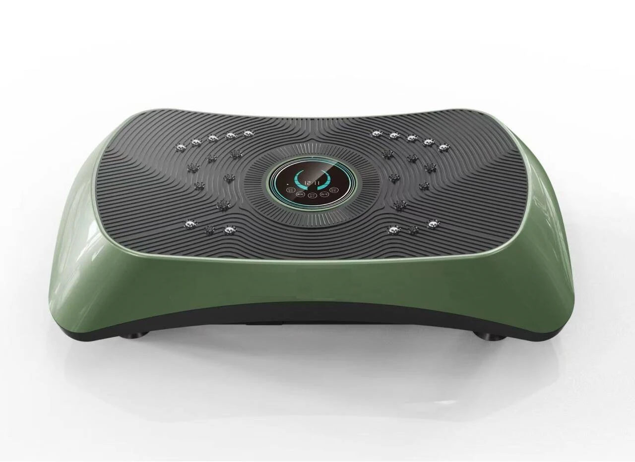 Electromagnetic Vibration Plate Trainer Machine Vibrating Platform with Magnetic Therapy for Exercise Fitness