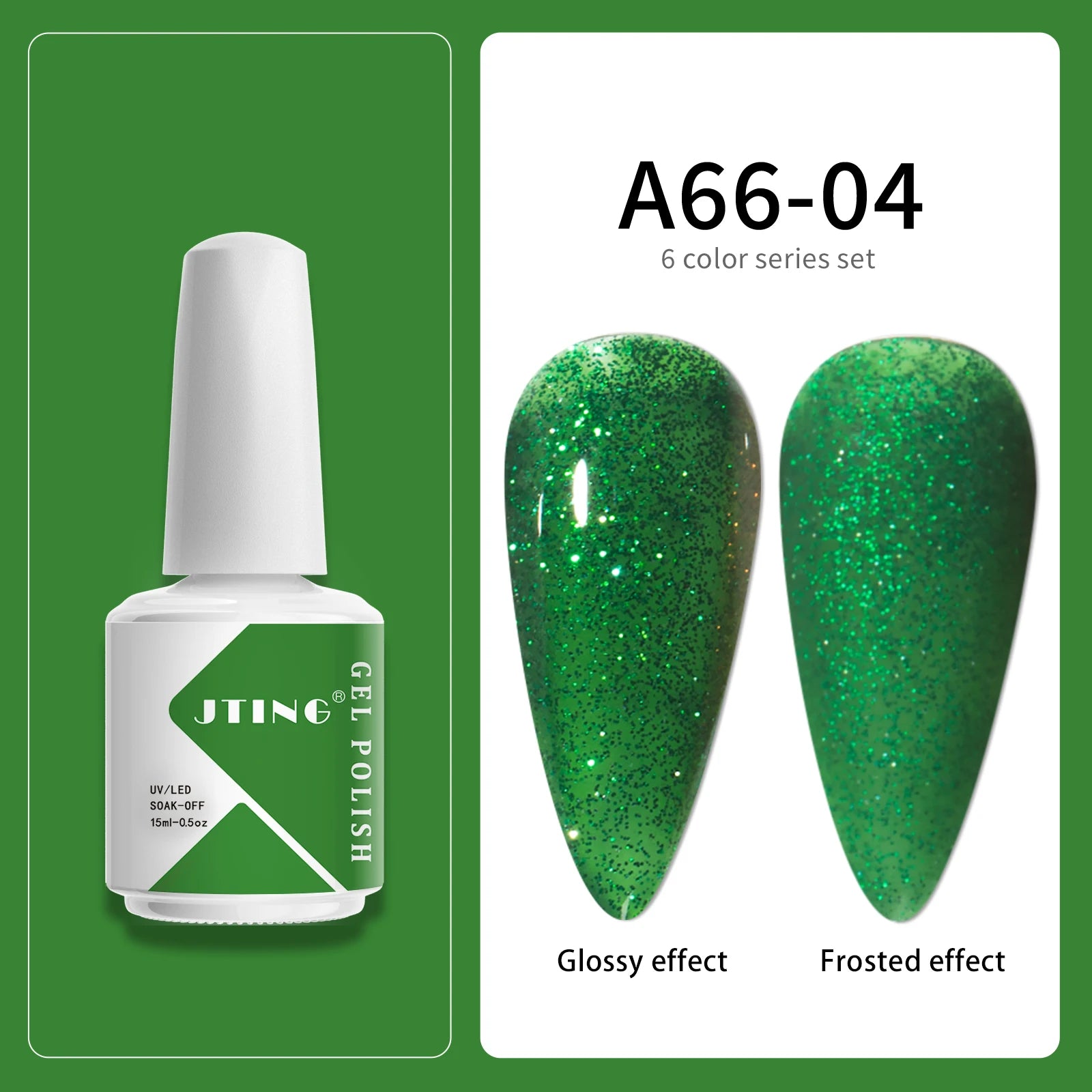 JITNG Factory Price High Quality Pigment Natural Resin Nail Gel Polish UV LED Lamp Gel 6colors Kit OEM Custom Private Brand logo