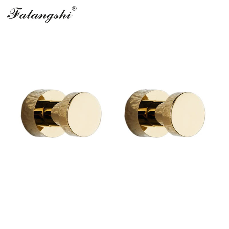 Brass Robe Hooks Clothes Hanger Household Small Decoration Rustproof Towel Hook Coat Hanger Key Rack Bathroom Accessories WB8123