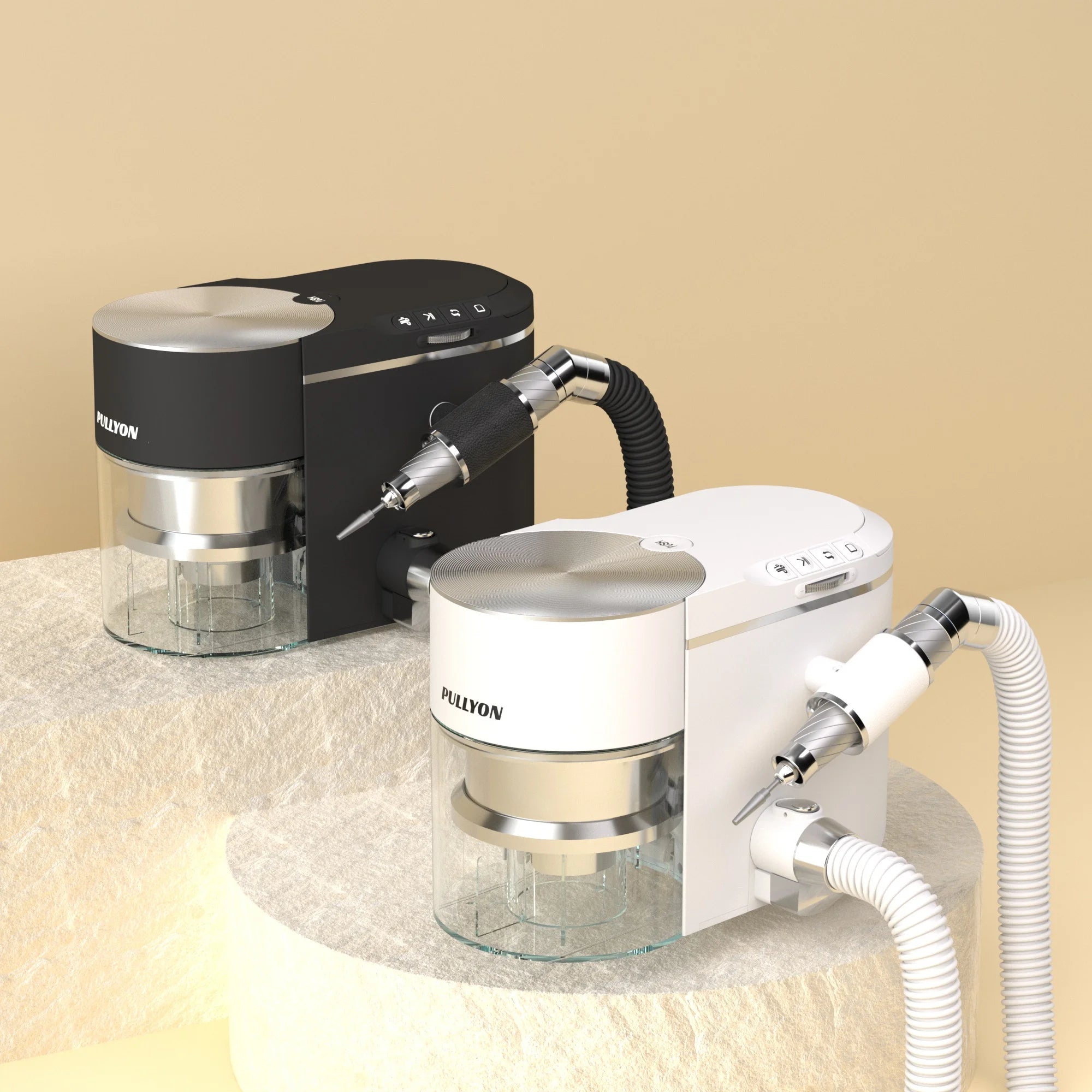 2 in 1 Nail Drill Machine with Vacuum Dust Collector 35000RPM Electric Nail File for Acrylic Nails Salon Use
