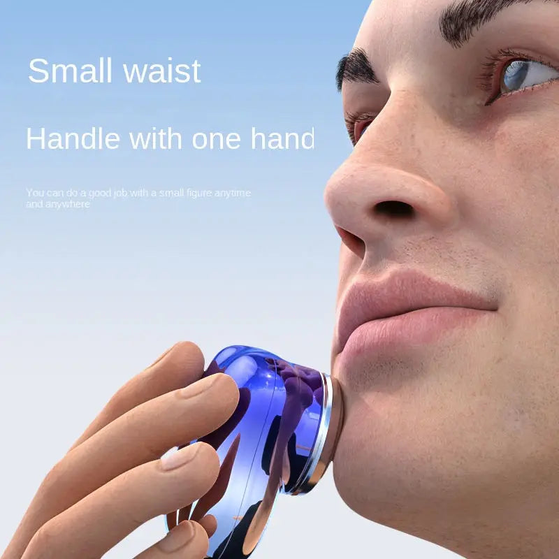 2024 Hot Selling Electric Shaver Usb Rechargeable Mens Electric Razor Portable Mini Beard Trimmer for Men Product