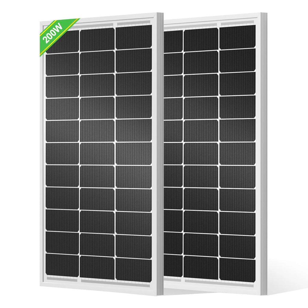 High-efficiency 23% Efficiency 100Watt Bifacial Monocrystalline Solar Panel 12V/24V Battery Designed Off-grid ISO Solar Power