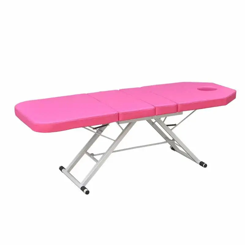 High Quality Foldable Metal Three-Folding Massage Bed Beauty Salon Shop Use Adjustable Back Legs for Home Hotel Gym Bathroom Use