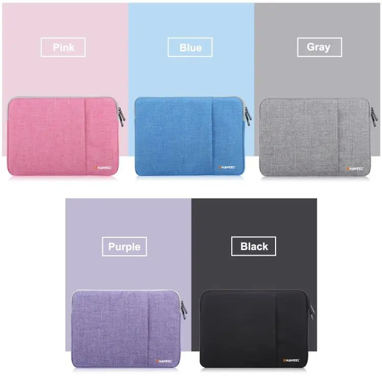 Haweel 13.0 Inch Laptop Bag Case Handbag Water Resistant Durable Computer Carrying  Sleeve Case Zipper Bags