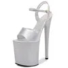 Wholesale Custom Women High Heel Party Dance Shoes Sexy Ladies Pole Dance Shoes With 20cm Heels