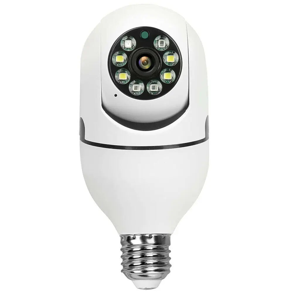 360 Panoramic Wifi HD Night Vision Ip Surveil Mini Surveillance Home Security Wireless Light Bulb PTZ Home Security Cameras