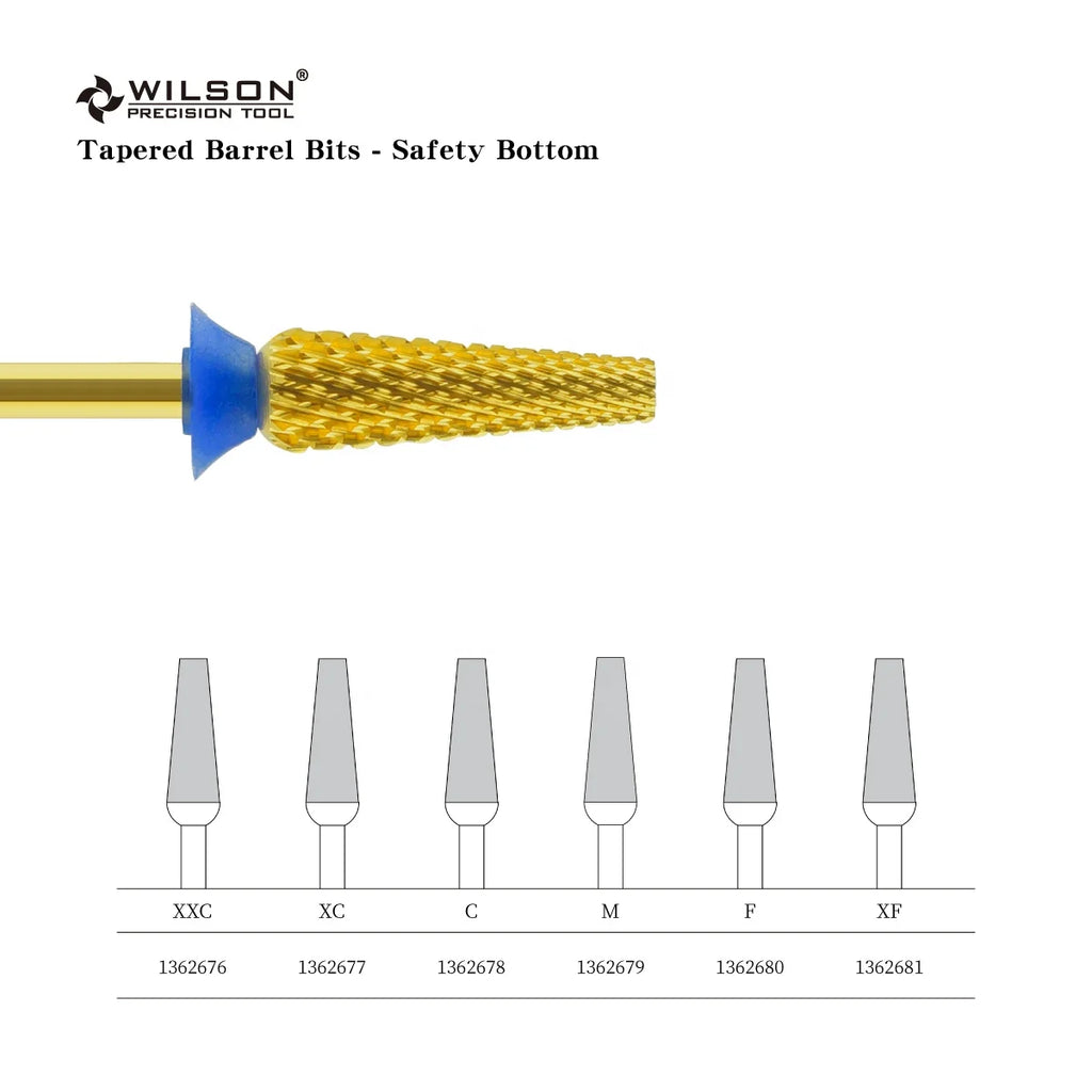 5.0mm Tapered Barrel Bits - Safety Bottom