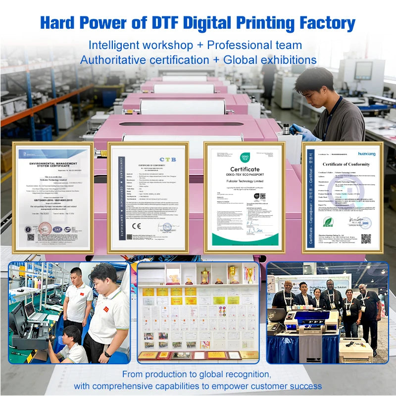 FREE SHIPPING USA A3 DTF Printer 13 Inch Roll to Roll T-shirt Printing Machine Direct to Film for Small Business