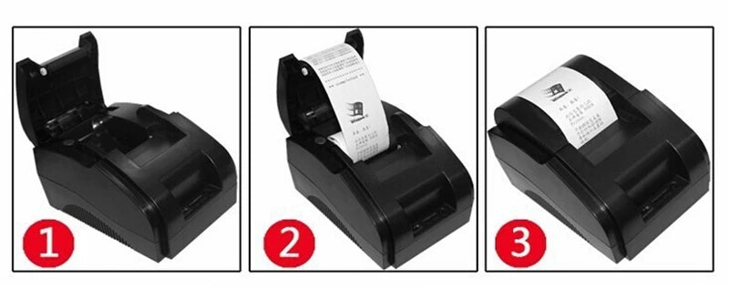 High-Quality 58mm Thermal Printer Bill Receipt Machine with 90mm/s Printing Speed USB Interface for Wholesale
