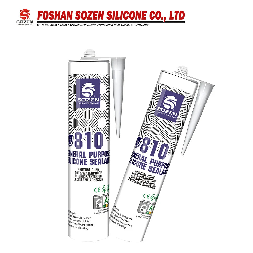 100% Waterproof Neutral Quick Drying Universal GP Silicone Sealant for Construction Indoor & Outdoor PVC Panel