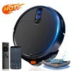 Strong Suction Smart Robot Vacuum Cleaner APP Voice Remote Control Alexa Compatible Wet Dry 3-in-1 HEPA Filter for Household Use
