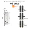 Tediton Smart Locks for Front Door Digital Electric Keyless Aluminum Alloy Fingerprint Tuya Smart Door Lock