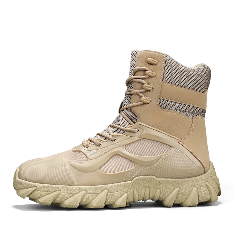 High Quality Outdoor High-Top Hiking Shoes Non-Slip Rubber Footwear Factory Price Sneakers and Boots