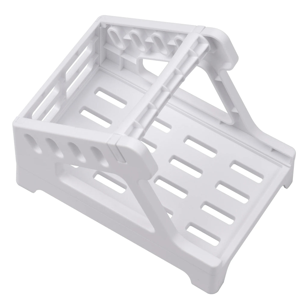 Label Holder for 4x6 Shipping Labels Printer Rolls and Fanfold Labels 2 in 1 Work for Desktop Themal Label Sticker