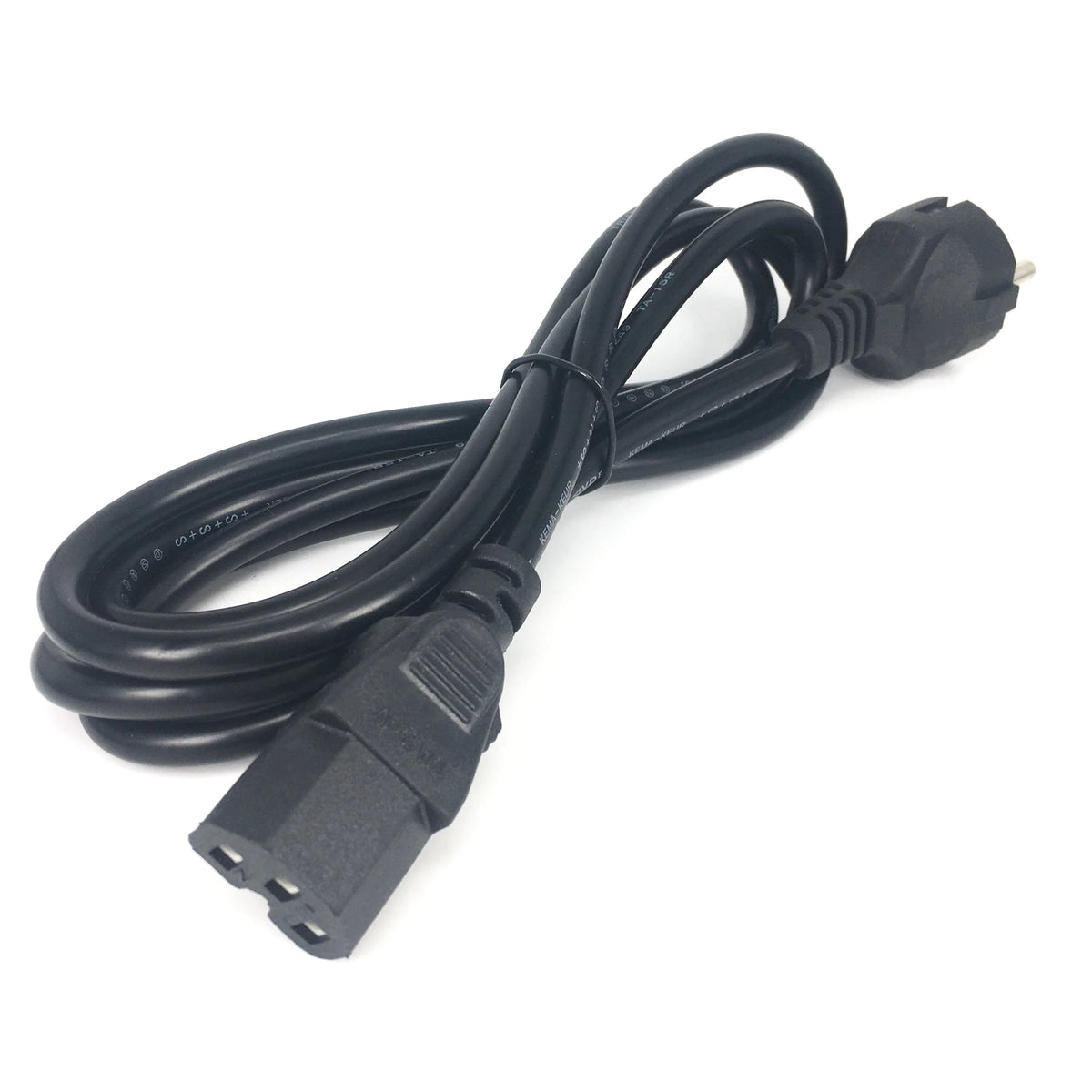 Bolantedz 1.8m EU Schuko Power cables,Europe CEE7/7 Power Cord ,EU to C15 Power lead for household electrical appliances