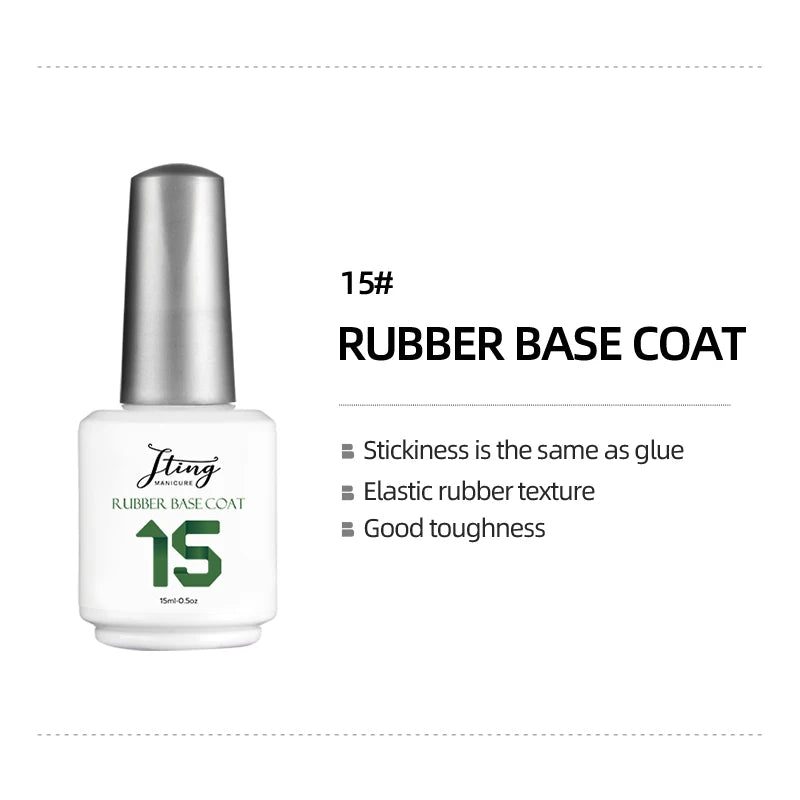 JTING Free Label New Design Hot Sale Top Base Coat Gel Nail Polish OEM Custom Private Label Available Professional Nail Supplier