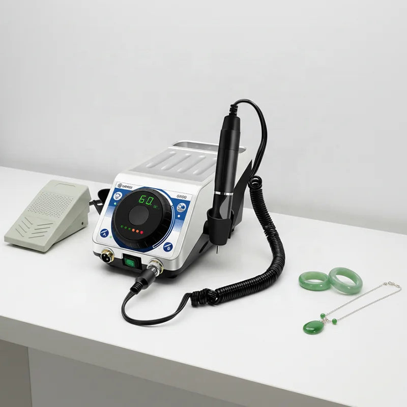 2027 AT-CM-047 with A23 Nail Vacuum Cleaner Dental Micro Motor Jewelry Tools and Equipment