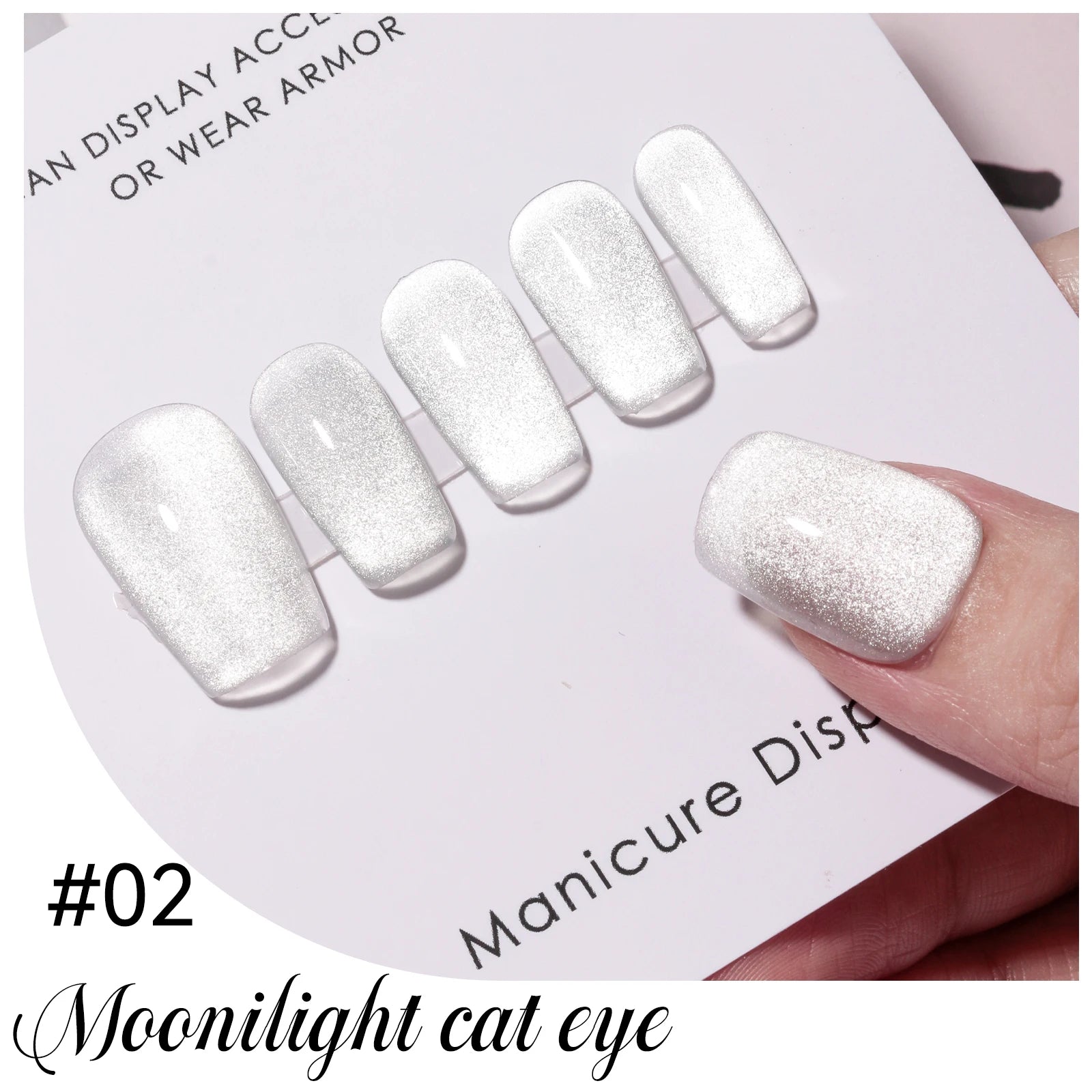 JTING Newest 4colors Universal Silver Moonlight Cat Eye Nail Gel Polish Set Magnetic Crystal Diamond Cat Eye Gel Polish