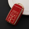 Premium Soft TPU for Honda Acura RLX MDX CDX TLX-L NSX Car Key Case Cover Shell Key Rings Keychain Bag Factory Key Accessories