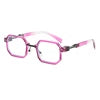 2026 Trendy Fashion Sunglasses Unisex Vintage Gradient Irregular Square Frame Green/Gray/White Options UV400 Protection