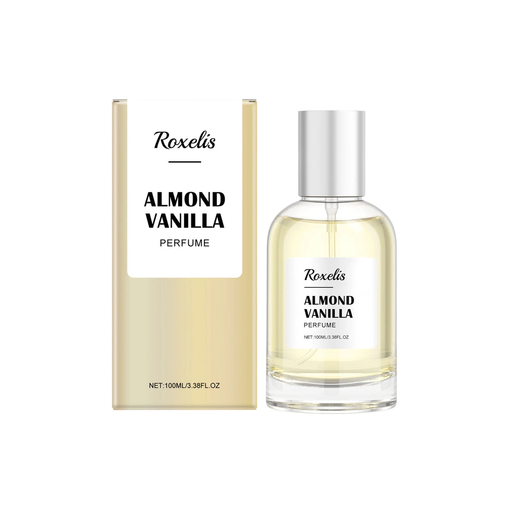100ml Almond Vanilla Women Perfume Sweet Floral Fragrance USA Warehouse Long Lasting OEM Custom Logo Private Label
