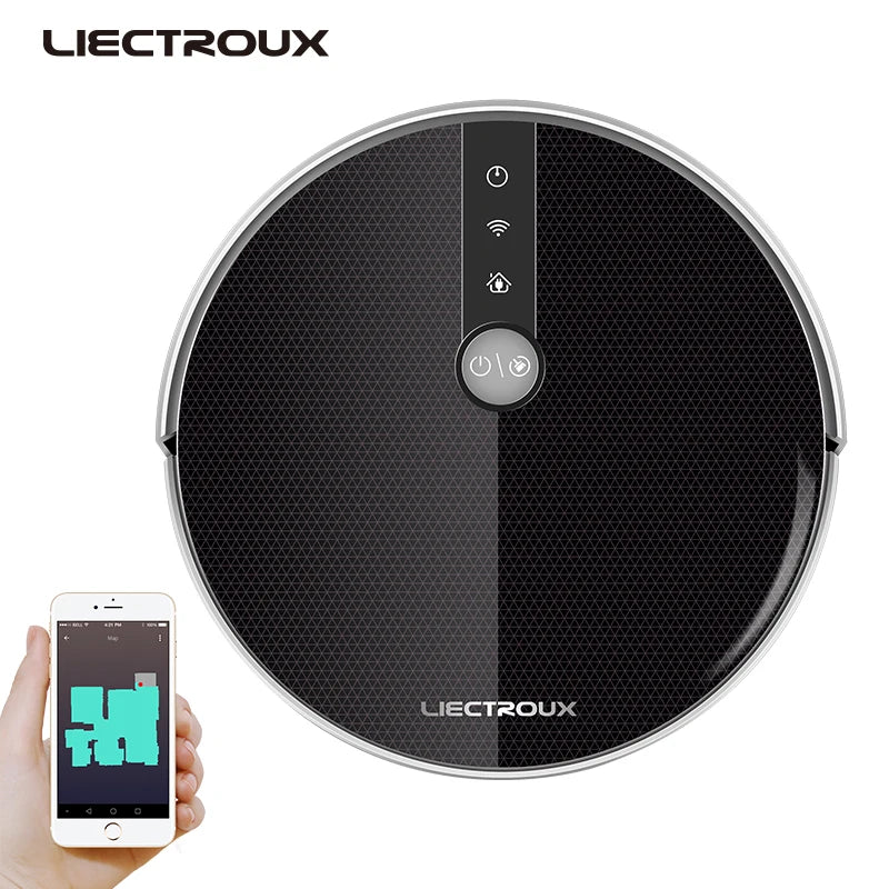 Liectroux  Best Selling Model Aspirator Robot Vacuum Cleaner C30B  Works with Alexa (From Europe and US Warehouse)