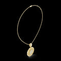 Halo Heart Diamond Pendant Necklace with Link Chain in 925 Silver Rose Gold Gold Plated Luxury Engagement Wedding Jewelry