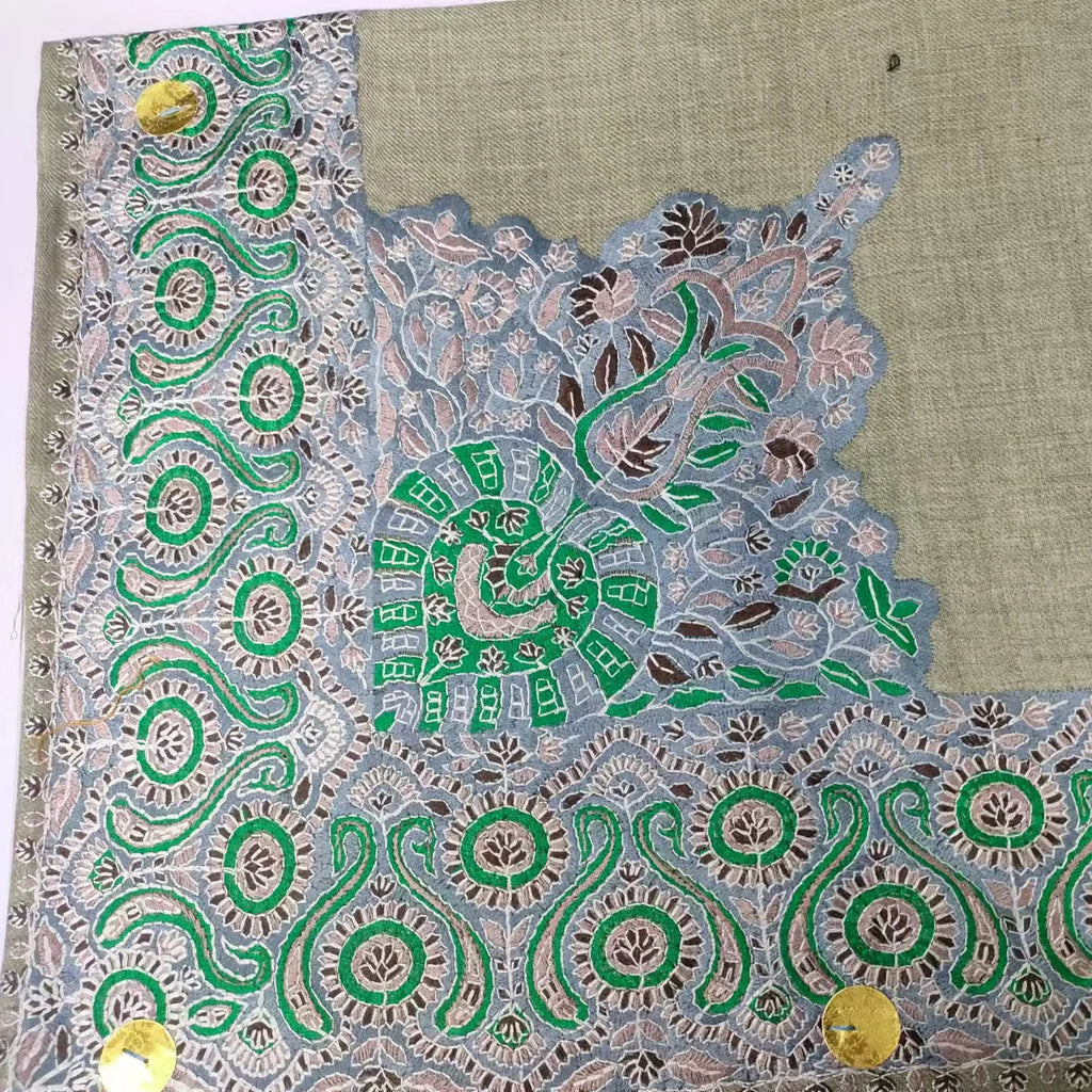 High Quality Yemeni Men Shawl Shemagh Arab Scarf for Men 55x55inch Embroidery 10cm in Stock
