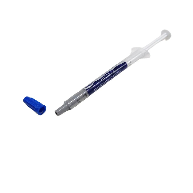50pcs/lot Popular Grey Color Thermal Grease Silicone Processor Cooling Paste Thermal Paste 1g