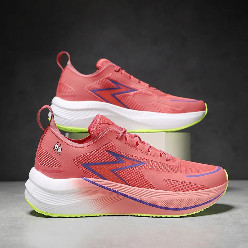 2026 NEW Spongebob Squarepants Flying Summer Running Shoes 2.5-Point Carbon Plate Ultra-Light Patrick for Star Youth Walking