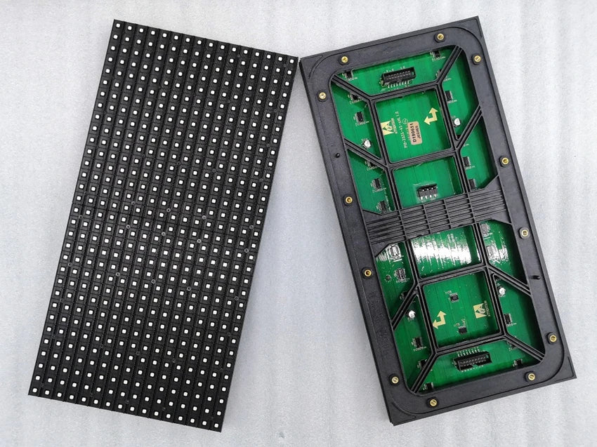 LED Display Screen Outdoor Module P10 Full Color RGB 3IN1 SMD3535 1/4S Scan 320x160mm 32x16Pixel Fixed Matrix Sign