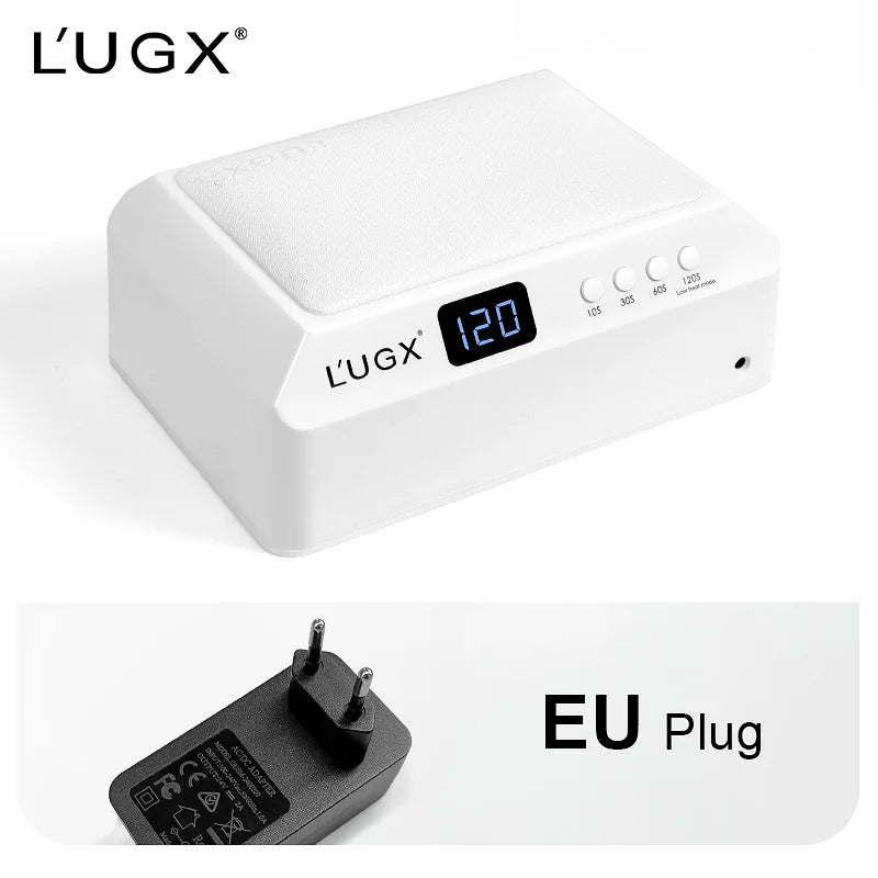 LUGX 72W UV Led Lamp Machine Professional Large Space Cordless Nail Gel Polish UV Lights Nail Dryer