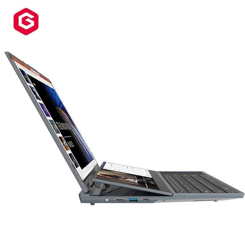 I7-9850H CPU Laptop 16inch Double Screen IPS 1920x1200 14inch Touch Screen 32GB DDR4 2TB SSD Laptops Computer