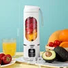 Portable Stainless Steel Blade Mini Fruit Juicer Cross-Border Multifunctional Electric Cup USB Power Source for Household Use