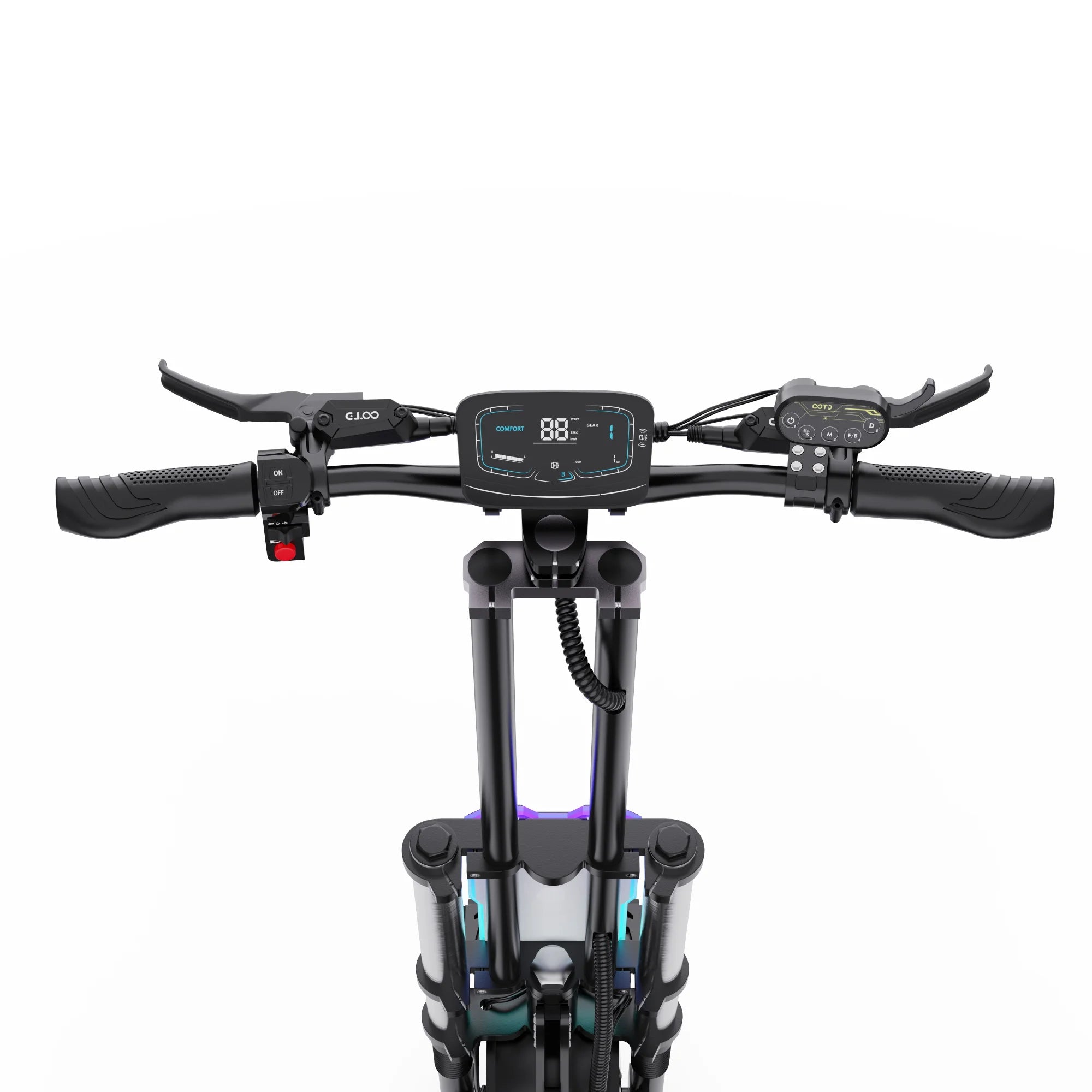 OOTD T90 EU Warehouse Spot Model 60v 31.2ah Battery Life 2100w*2 Dual Drive Force Disc Oil Brake