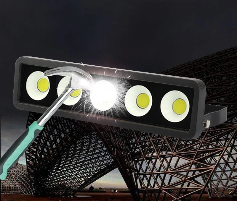 220V LED Flood Llight 50W  IP65 Waterproof Landscape Outdoor Housing Garden Lighting Wall Lamp Reflector Project Floodlight