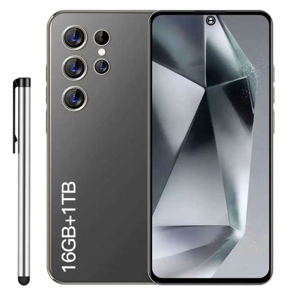 2025 New S25 Ultra Smartphone Version 6.8 Inch 16GB+1TB Android CDMA Cellular HD Screen Ori l Unlocked 5G Mobile Phones