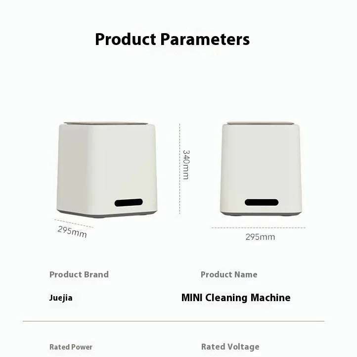 Home Mini Automatic Underwear Washing Machine Electric Small Elution One for Household Use for Socks Artifacts