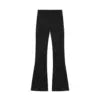 PB&ZA Women 2025 Autumn New Chic Fashion Elastic Waist Horn Pants Vintage High Waist Female Trousers Mujer