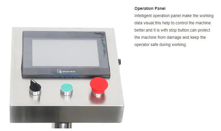 LT-SC440 Automatic Pneumatic Close PET Plastic Water Bottle Screw Plastic Perfume Jar Filling and Capping Sealing Machine