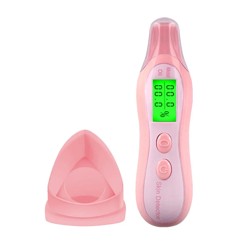 Professional Digital Skin Analyzer Machine with LCD Display Monitoring Meter Home Use Water and Oil Tester Sensor